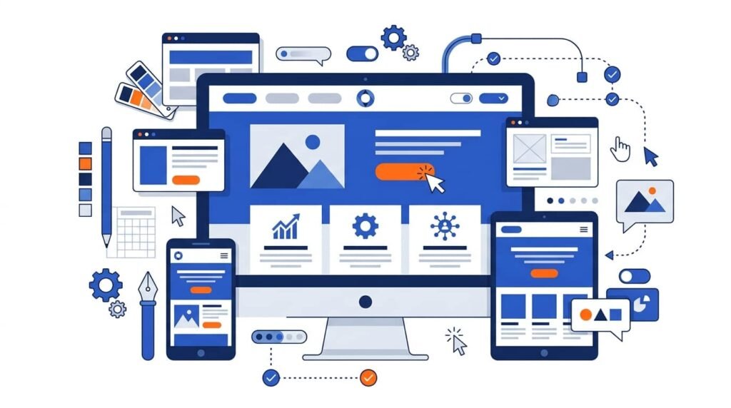Professional business website design