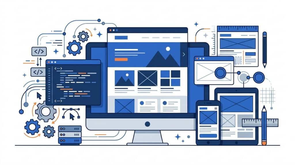 Web design and development services