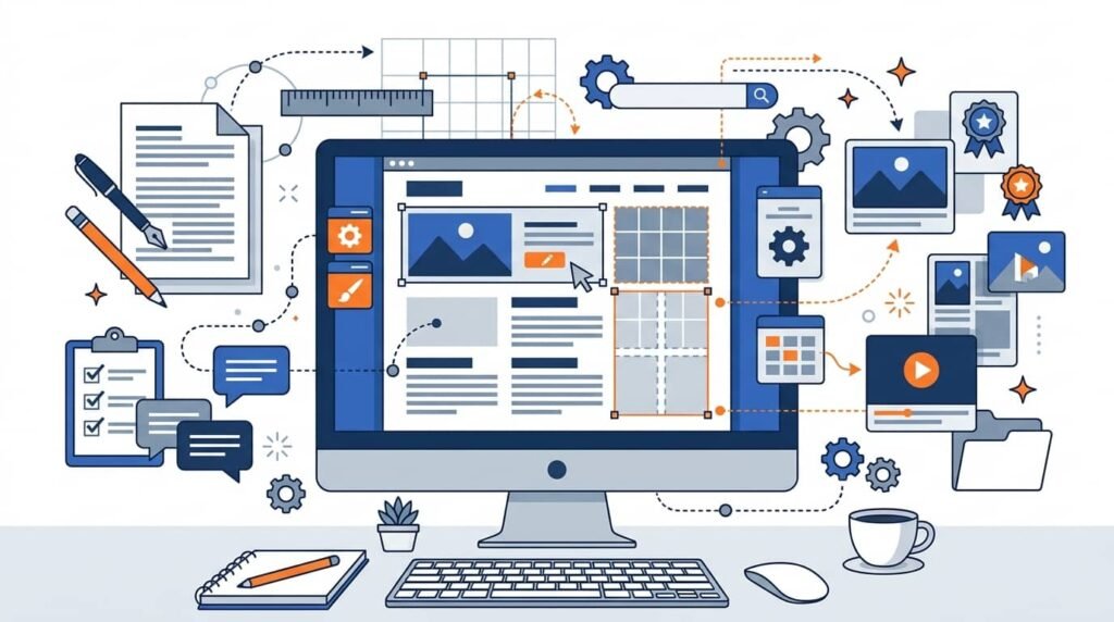 Website content creation services